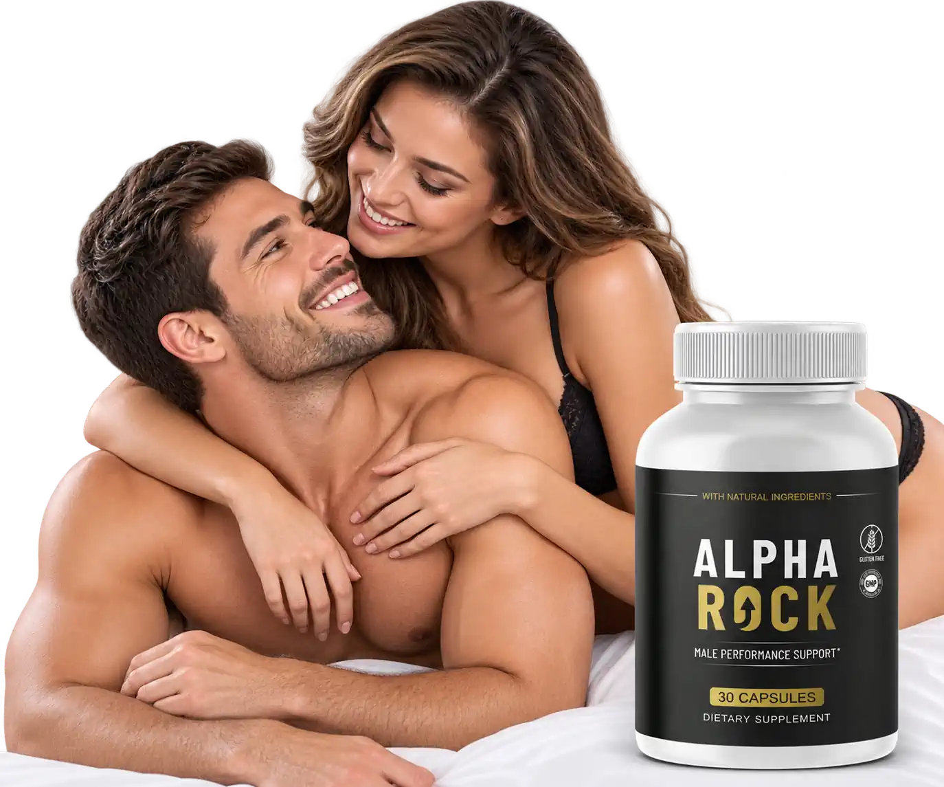 AlphaRock male performance support capsules