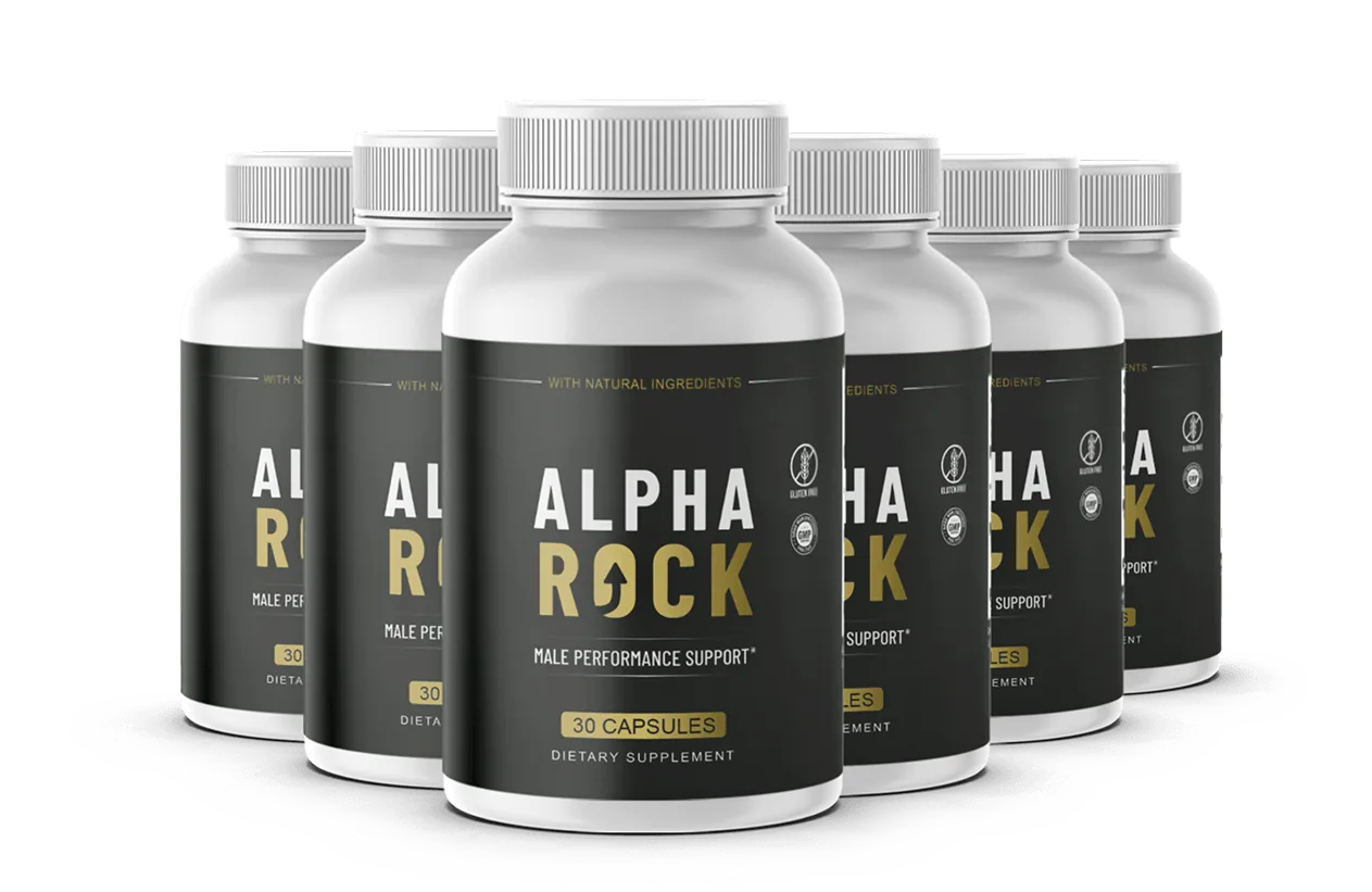AlphaRock six bottle package, 180 day supply